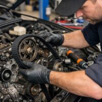 Hammasrihma vahetamise teostamine autoteeninduses