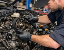 Hammasrihma vahetamise teostamine autoteeninduses